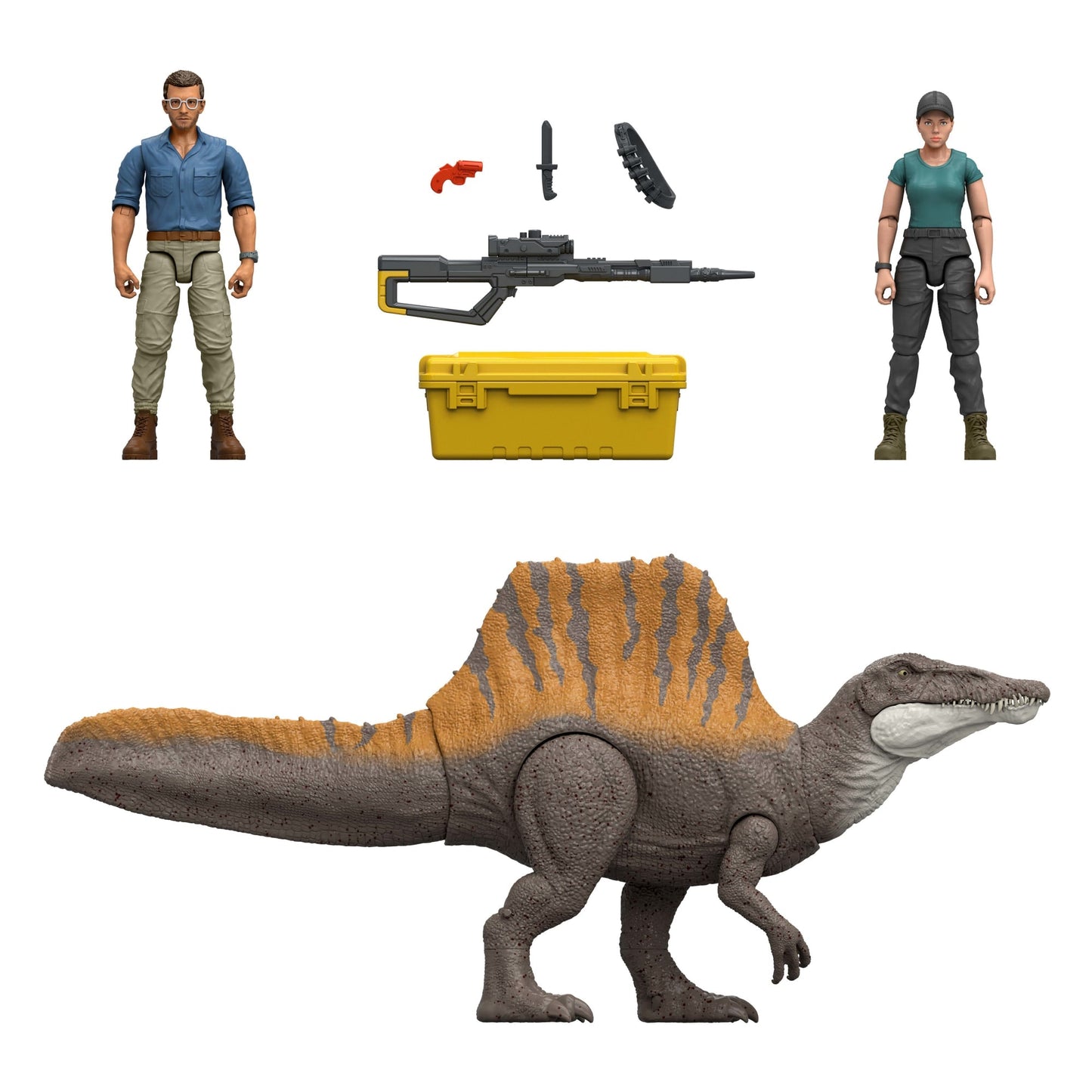 Jurassic World Rebirth Coffret Histoire Danger Spinosaure